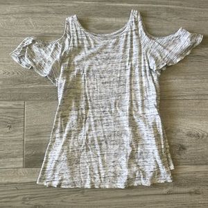 Loft cold shoulder shirt